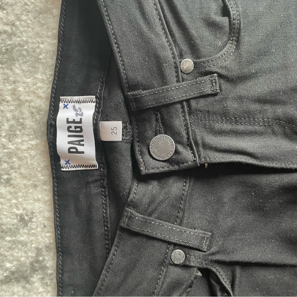 Paige Verdugo Crop Jeans size 25